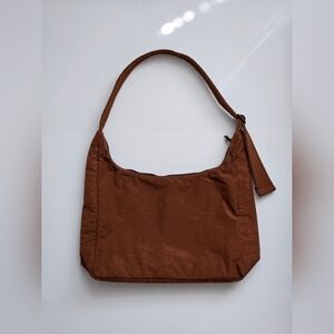 BAGGU Nylon Shoulder Bag NWOT - Brown